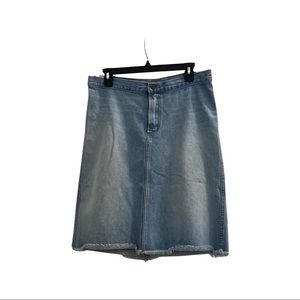 Earl Jean size large denim skirt